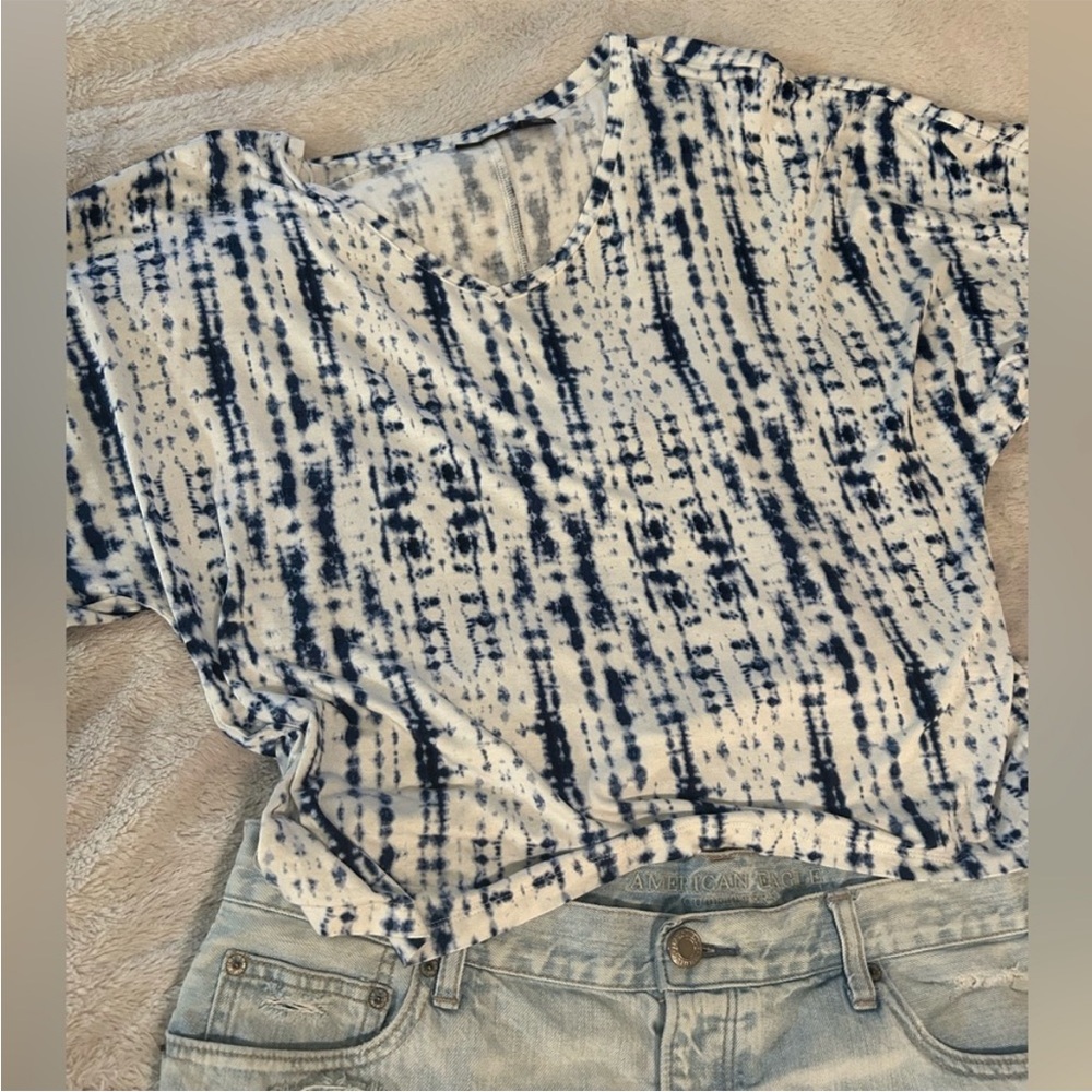 Tie Dyed Stretchy Versatile Top